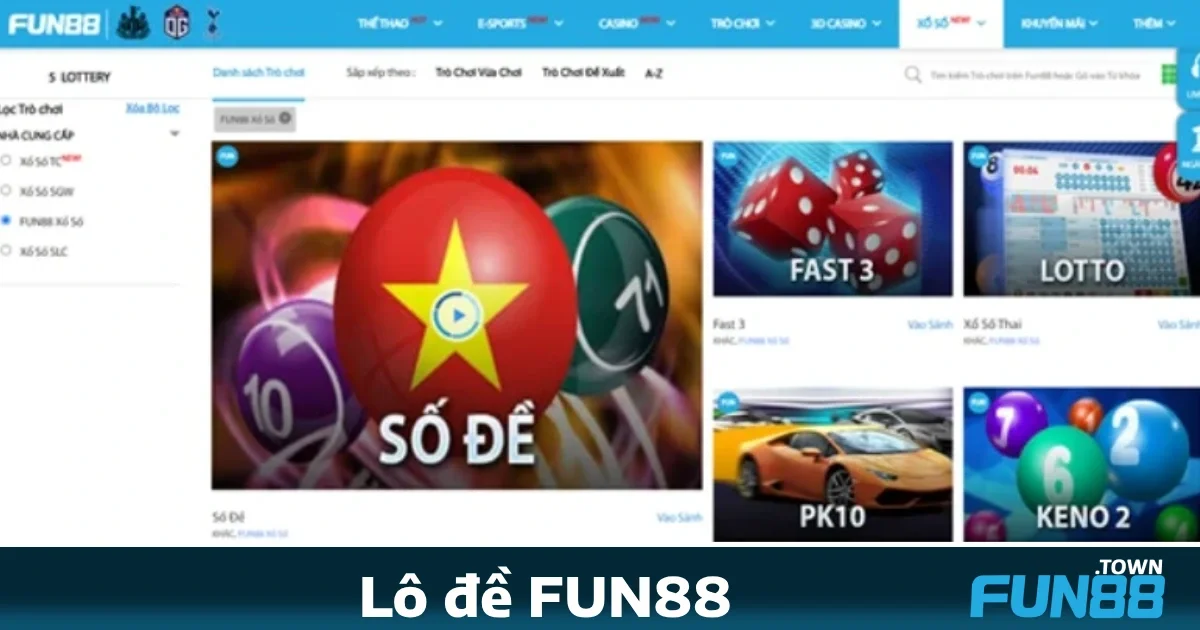 Lô đề Fun88 5 Hướng dẫn tham gia Lô đề Fun88